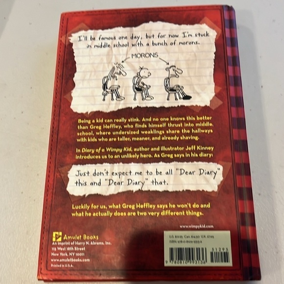 Diary of a Wimpy Kids -Hardcover Graphic Novel Series by Jeff Kinney. Books #1-3 - Picture 3 of 13